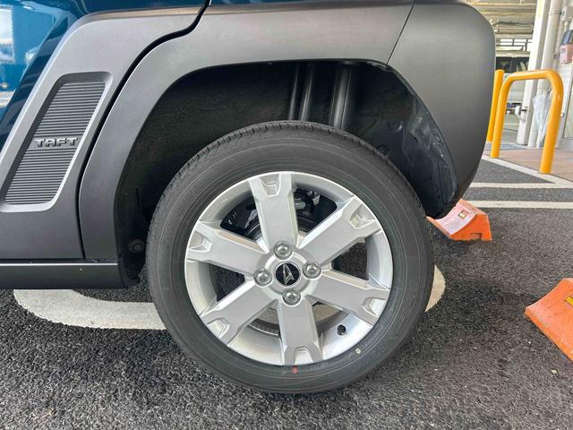 タフトＧインパネシフト　プッシュスタートスイッチ　電子カードキー　電動パーキングブレーキ　シートヒーター　オートマチックハイビーム　ムーンルーフ　車線逸脱防止　ＡＢＳ　アルミホイール（鹿児島県）の中古車