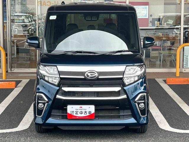 タントカスタムXセレクションインパネシフト プッシュスタートスイッチ 電子カードキー シートヒーター 両側電動スライドドア アルミホイール オートマチックハイビーム 衝突被害軽減システム(鹿児島県)の中古車