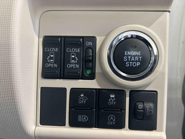 ムーヴキャンバスＸメイクアップリミテッド　ＳＡIIIインパネシフト　プッシュスタートスイッチ　電子カードキー　両側電動スライドドア　ドラレコ　カーナビ　バックモニター（パノラマモニター）　衝突被害軽減Ｂ　車線逸脱警報装置　ＡＢＳ（鹿児島県）の中古車