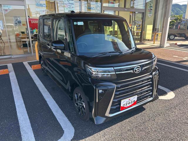 タントカスタムＸＷ電動ドア　衝突軽減ブレーキサポート　ブルートゥースオーディオ　電動ミラー　ｉ−ｓｔｏｐ　ＵＳＢ　シートヒータ　レーンアシスト　ＬＥＤヘッドライト　セキュリティアラーム　アルミ　衝突安全ボディ（鹿児島県）の中古車