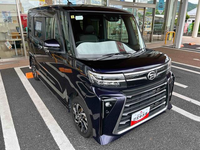 タントカスタムＸインパネシフト　プッシュスタートスイッチ　電子カードキー　両側電動スライドドア　前後ブレーキサポート　レーンキープ　オートハイビーム　アルミホイール　カーナビ　バックモニター（鹿児島県）の中古車