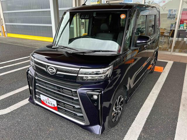 タントカスタムＸインパネシフト　プッシュスタートスイッチ　電子カードキー　両側電動スライドドア　前後ブレーキサポート　レーンキープ　オートハイビーム　アルミホイール　カーナビ　バックモニター（鹿児島県）の中古車