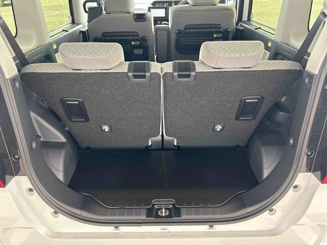 タントＸインパネシフト　プッシュスタートスイッチ　電子カードキー　電動パーキングブレーキ　カーナビ　バックモニター踏み間違い防止装置　両側スライド片側電動　レーンキープアシスト　ハイビームアシスト（鹿児島県）の中古車
