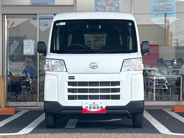ハイゼットカーゴＤＸインパネシフト　衝突回避支援ブレーキ　運転席助手席エアバック　レーンアシスト　オートマチックハイビーム　ＡＢＳ（鹿児島県）の中古車