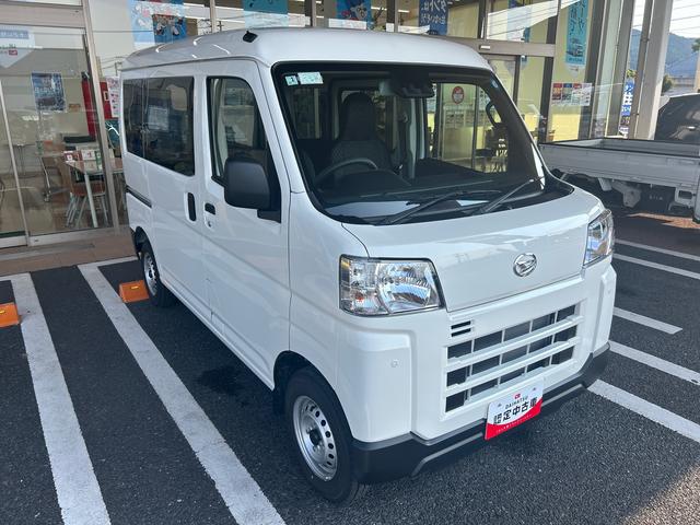 ハイゼットカーゴＤＸインパネシフト　衝突回避支援ブレーキ　運転席助手席エアバック　レーンアシスト　オートマチックハイビーム　ＡＢＳ（鹿児島県）の中古車