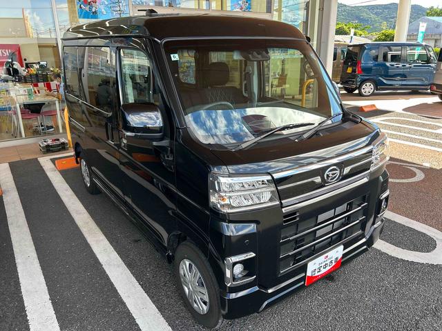 アトレーＲＳターボ車　インパネシフト　プッシュスタートスイッチ　電子カードキー　両側電動スライドドア　ブレーキサポート　衝突被害軽減システム　クルーズコントロール（鹿児島県）の中古車