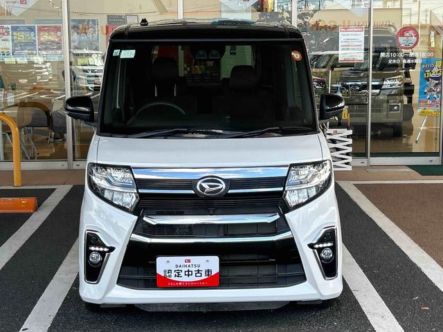 タントカスタムXスタイルセレクションインパネシフト プッシュスタートスイッチ 電子カードキー カーナビ バックモニター(パノラマモニター) 両側電動スライドドア レーンアシスト 衝突軽減ブレーキ オートハイビーム アルミホイール ABS(鹿児島県)の中古車