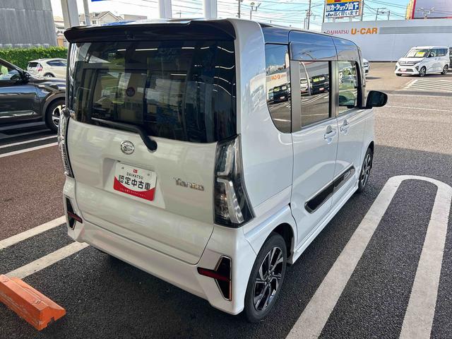 タントカスタムXスタイルセレクションインパネシフト プッシュスタートスイッチ 電子カードキー カーナビ バックモニター(パノラマモニター) 両側電動スライドドア レーンアシスト 衝突軽減ブレーキ オートハイビーム アルミホイール ABS(鹿児島県)の中古車