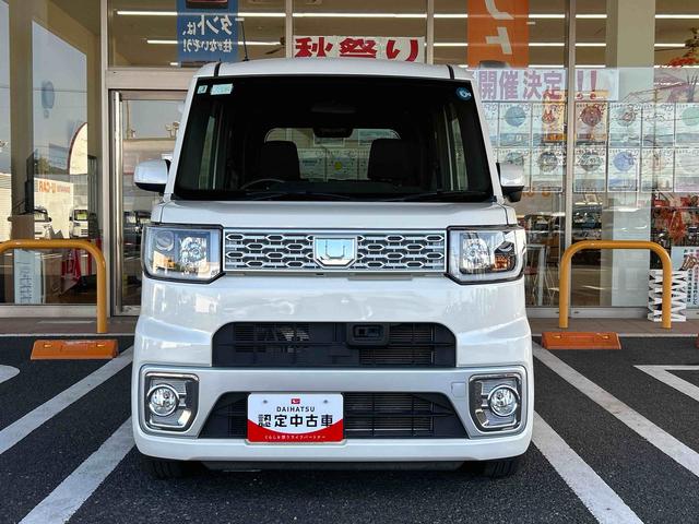 ウェイクG SAターボエンジン インパネシフト 両側電動スライドドア 衝突低減ブレーキ プッシュスタートスイッチ 電子カードキー バックモニター(鹿児島県)の中古車
