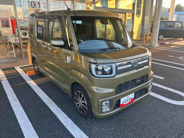 ウェイクGターボSAIIターボ車 インパネシフト プッシュスタートスイッチ 電子カードキー 両側電動スライドドア 車線逸脱防止 レーダーブレーキ ABS アルミホイール(鹿児島県)の中古車