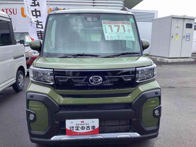 タントファンクロスブレーキサポート　車線逸脱警報　スマ−トキ−　アルミホイール　エアバッグ　ＡＢＳ　両側スライドドア（鹿児島県）の中古車