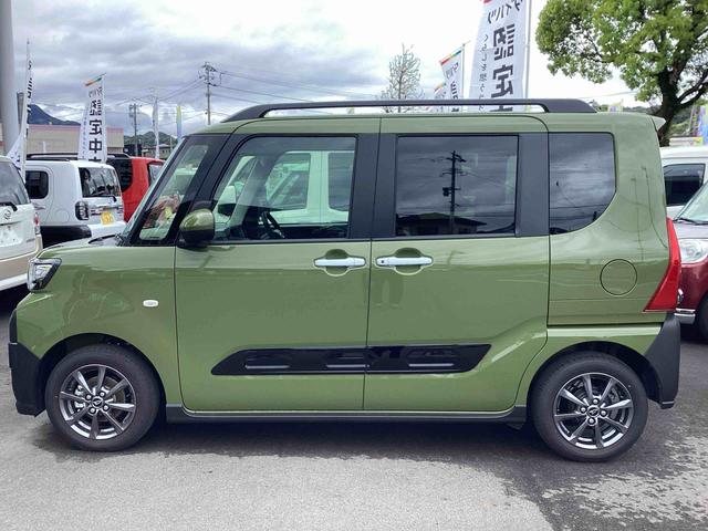 タントファンクロスブレーキサポート　車線逸脱警報　スマ−トキ−　アルミホイール　エアバッグ　ＡＢＳ　両側スライドドア（鹿児島県）の中古車