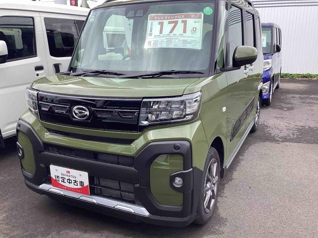 タントファンクロスブレーキサポート　車線逸脱警報　スマ−トキ−　アルミホイール　エアバッグ　ＡＢＳ　両側スライドドア（鹿児島県）の中古車