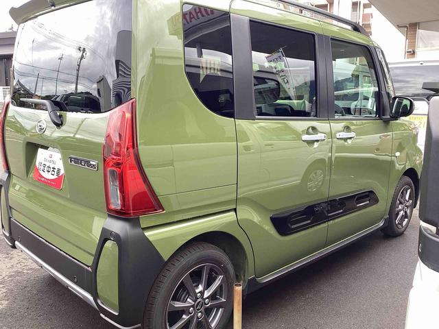 タントファンクロスブレーキサポート　車線逸脱警報　スマ−トキ−　アルミホイール　エアバッグ　ＡＢＳ　両側スライドドア（鹿児島県）の中古車