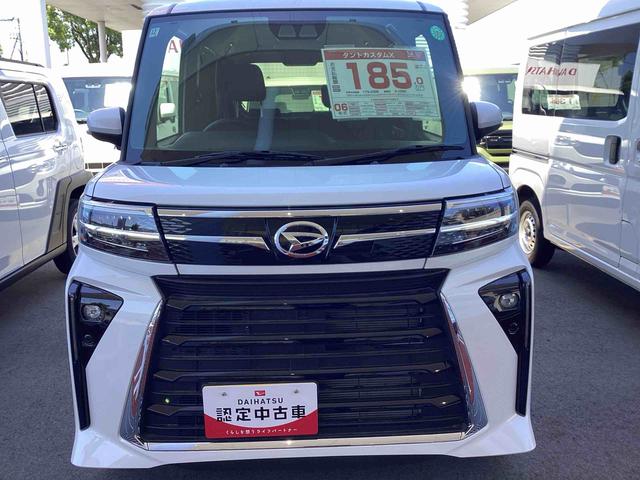 タントカスタムＸレーンキープ　スマートキー＆プッシュスタート　両側スライドドア　ＡＢＳ　アルミホイール　衝突回避（鹿児島県）の中古車