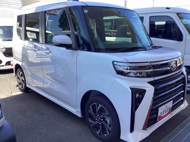 タントカスタムＸレーンキープ　スマートキー＆プッシュスタート　両側スライドドア　ＡＢＳ　アルミホイール　衝突回避（鹿児島県）の中古車