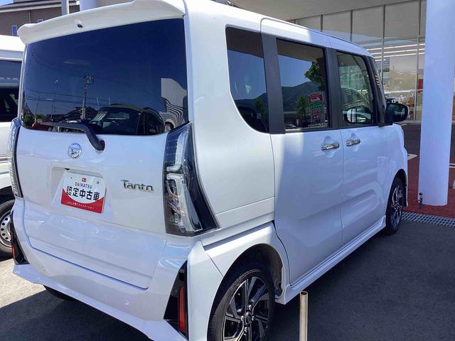 タントカスタムＸレーンキープ　スマートキー＆プッシュスタート　両側スライドドア　ＡＢＳ　アルミホイール　衝突回避（鹿児島県）の中古車