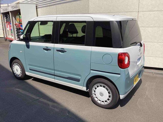 ムーヴキャンバスストライプスＧインパネシフト　電子カードキー　電動パーキングブレーキ　軽減ブレーキ　レーンキープ　両側スライドドア　ＡＢＳ（鹿児島県）の中古車