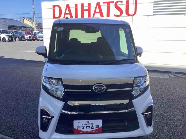 タントカスタムＸインパネシフト　プッシュスタートスイッチ　電子カードキー　アルミホイール　衝突被害軽減装置　オートＬＥＤ　車線逸脱警報　両側スライドドア　ＡＢＳ付　エアバッグ（鹿児島県）の中古車