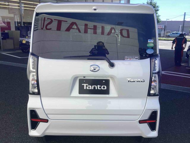 タントカスタムＸインパネシフト　プッシュスタートスイッチ　電子カードキー　アルミホイール　衝突被害軽減装置　オートＬＥＤ　車線逸脱警報　両側スライドドア　ＡＢＳ付　エアバッグ（鹿児島県）の中古車