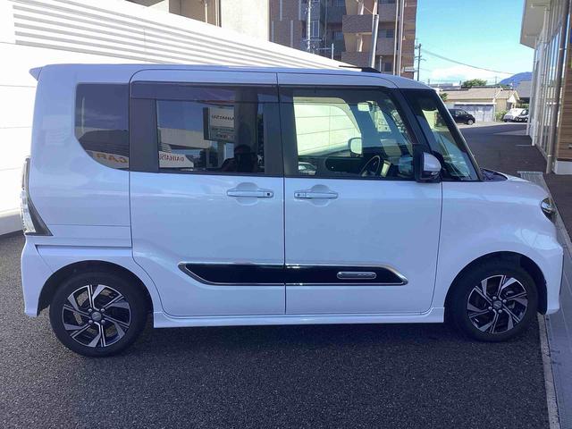 タントカスタムＸインパネシフト　プッシュスタートスイッチ　電子カードキー　アルミホイール　衝突被害軽減装置　オートＬＥＤ　車線逸脱警報　両側スライドドア　ＡＢＳ付　エアバッグ（鹿児島県）の中古車