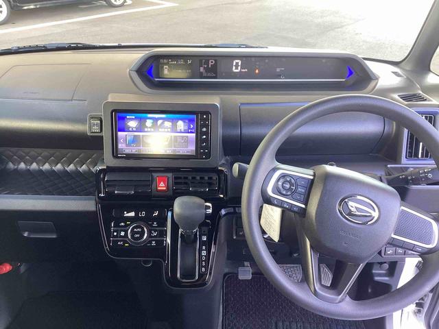 タントカスタムＸインパネシフト　プッシュスタートスイッチ　電子カードキー　アルミホイール　衝突被害軽減装置　オートＬＥＤ　車線逸脱警報　両側スライドドア　ＡＢＳ付　エアバッグ（鹿児島県）の中古車
