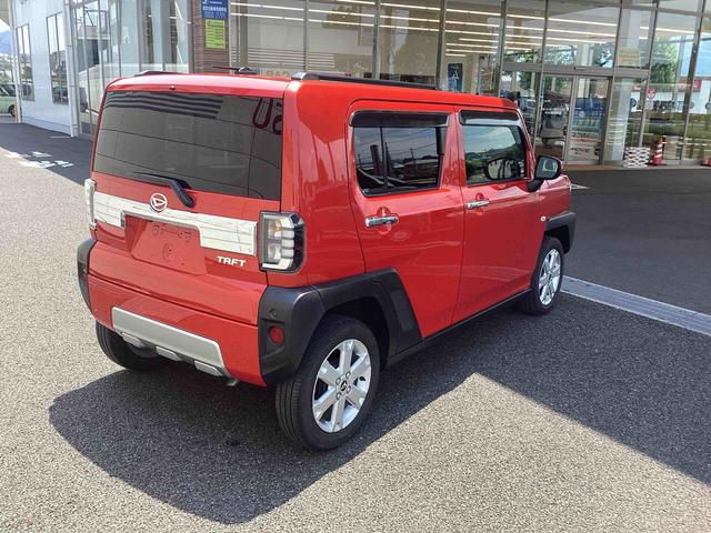 タフトＧターボ　クロムベンチャーターボ　インパネシフト　スカイルーフ　キーフリーキー　アルミホイール　ＡＢＳ　衝突被害軽減装置（鹿児島県）の中古車
