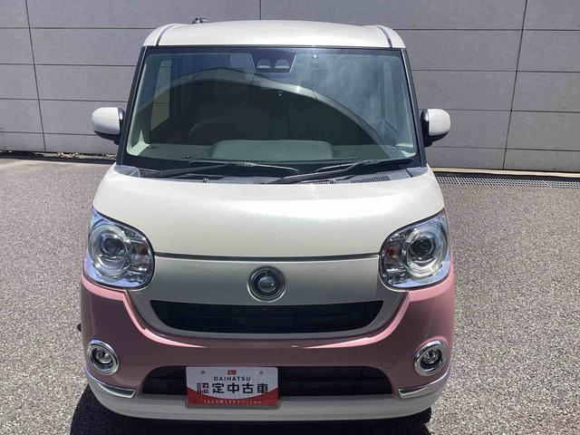 ムーヴキャンバスＧメイクアップリミテッド　ＳＡIIIインパネシフト　カーナビ　車線逸脱防止　エマージェンシーブレーキ　ＡＢＳ　ハイビームアシスト　スマートキー　キーフリーシステム（鹿児島県）の中古車