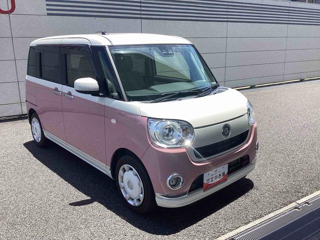 ムーヴキャンバスＧメイクアップリミテッド　ＳＡIIIインパネシフト　カーナビ　車線逸脱防止　エマージェンシーブレーキ　ＡＢＳ　ハイビームアシスト　スマートキー　キーフリーシステム（鹿児島県）の中古車