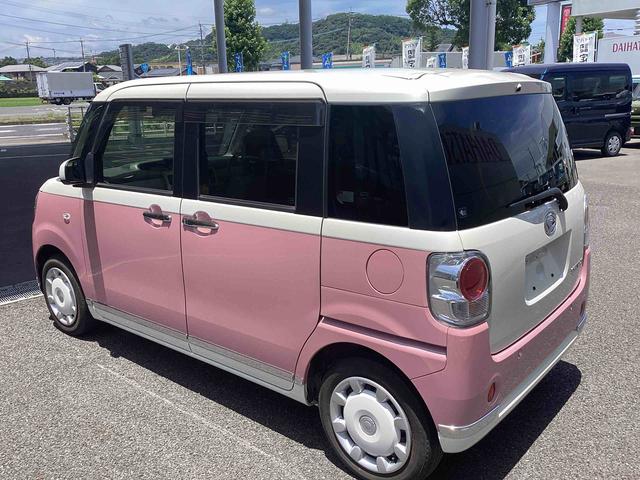ムーヴキャンバスＧメイクアップリミテッド　ＳＡIIIインパネシフト　カーナビ　車線逸脱防止　エマージェンシーブレーキ　ＡＢＳ　ハイビームアシスト　スマートキー　キーフリーシステム（鹿児島県）の中古車