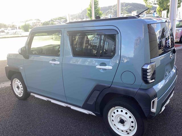 タフトＧインパネシフト　電子カードキー　プッシュスタートスイッチ　電動パーキングブレーキ　スタイリッシュガラスルーフ　レーンキープアシスト　オートマチックハイビーム　カーナビ　アルミホイール　衝突被害軽減Ｂ（鹿児島県）の中古車