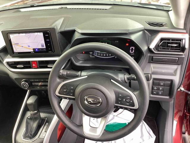 ロッキーＧプッシュスタートスイッチ　電子カードキー　カーナビ　車線逸脱警告　誤発進抑制機能　オートマチックハイビーム　エアバッグ　アルミホイール　ＡＢＳ（鹿児島県）の中古車