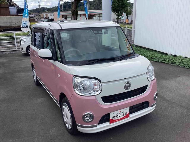 ムーヴキャンバスＸメイクアップリミテッド　ＳＡIIIインパネシフト　プッシュスタートスイッチ　電子カードキー　衝突被害軽減システム　ＡＢＳ　レーンキープ　オートエアコン　カーナビ（鹿児島県）の中古車