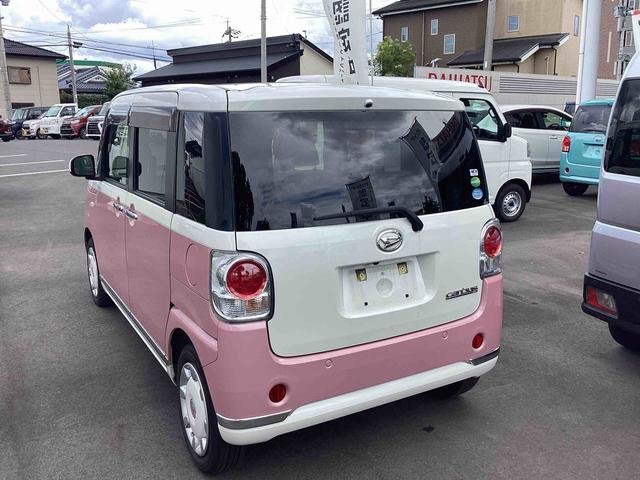 ムーヴキャンバスＸメイクアップリミテッド　ＳＡIIIインパネシフト　プッシュスタートスイッチ　電子カードキー　衝突被害軽減システム　ＡＢＳ　レーンキープ　オートエアコン　カーナビ（鹿児島県）の中古車