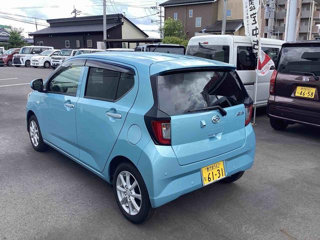 ミライースＧ　ＳＡIIIインパネシフト　プッシュスタートスイッチ　電子カードキー　オートエアコン　ＡＢＳ　アルミホイール　衝突回避支援ブレーキ　車線逸脱警告　オートマチックハイビーム（鹿児島県）の中古車