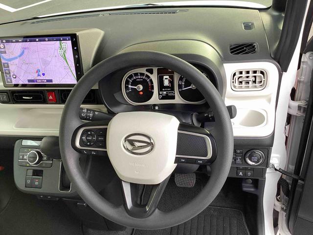 ムーヴキャンバスストライプスＧインパネシフト　プッシュスタートスイッチ　電子カードキー　電動パーキングブレーキ　カーナビ　車線逸脱警報　エマージェンシーブレーキ　ＡＢＳ　オートハイビーム（鹿児島県）の中古車
