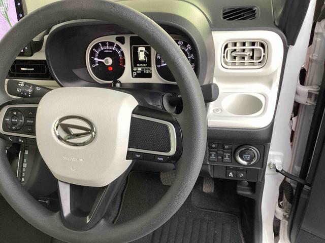 ムーヴキャンバスストライプスＧインパネシフト　プッシュスタートスイッチ　電子カードキー　電動パーキングブレーキ　カーナビ　車線逸脱警報　エマージェンシーブレーキ　ＡＢＳ　オートハイビーム（鹿児島県）の中古車