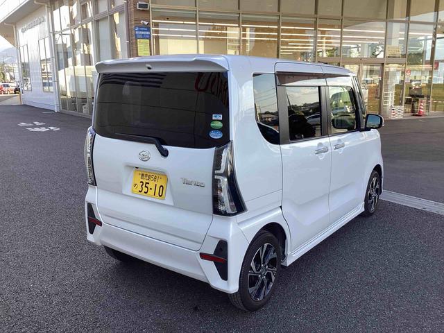 タントカスタムＸインパネシフト　プッシュスタートスイッチ　電子カードキー　カーナビ　衝突軽減ブレーキ　車線逸脱防止　アルミホイール　ＡＢＳ　両側パワースライドドア（鹿児島県）の中古車