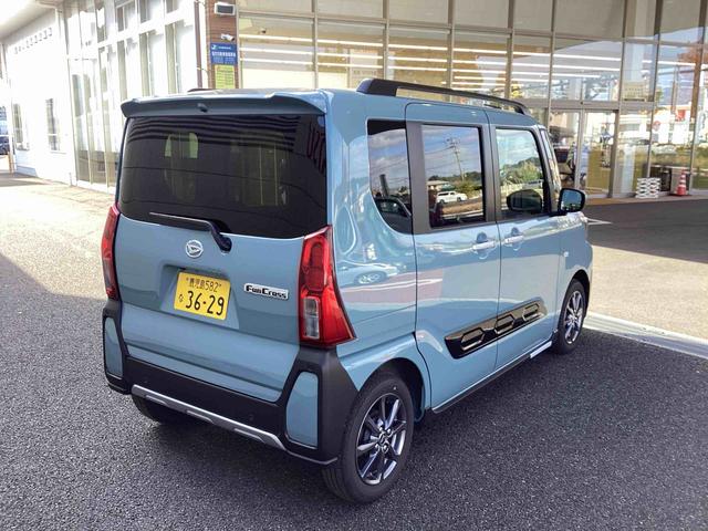 タントファンクロスインパネシフト　プッシュスタートスイッチ　電子カードキー　電動パーキングブレーキ　衝突軽減システム　レーンキープアシスト　ＡＢＳ　アルミホイール（鹿児島県）の中古車