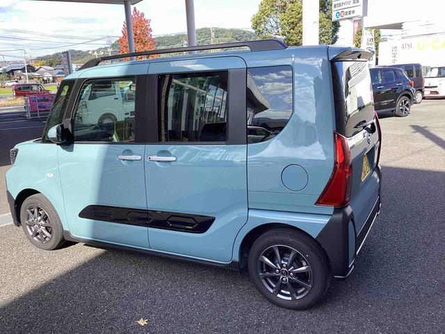 タントファンクロスインパネシフト　プッシュスタートスイッチ　電子カードキー　電動パーキングブレーキ　衝突軽減システム　レーンキープアシスト　ＡＢＳ　アルミホイール（鹿児島県）の中古車