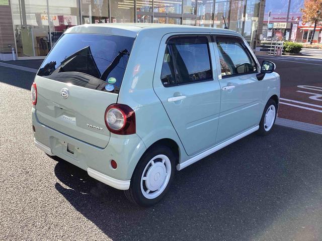 ミラトコットＸ　ＳＡIIIインパネシフト　プッシュスタートスイッチ　電子カードキー　ＣＤプレーヤー　ＡＢＳ　車線逸脱　誤発進抑制　衝突被害軽減システム（鹿児島県）の中古車