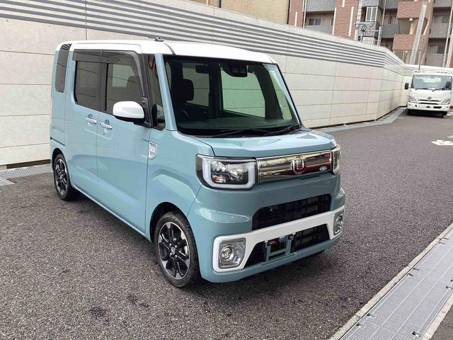ウェイクＧターボリミテッドＳＡIIIターボ車　インパネシフト　プッシュスタートスイッチ　電子カードキー　衝突被害軽減システム　ＡＢＳ　カーナビ　オートエアコン（鹿児島県）の中古車