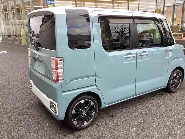 ウェイクＧターボリミテッドＳＡIIIターボ車　インパネシフト　プッシュスタートスイッチ　電子カードキー　衝突被害軽減システム　ＡＢＳ　カーナビ　オートエアコン（鹿児島県）の中古車