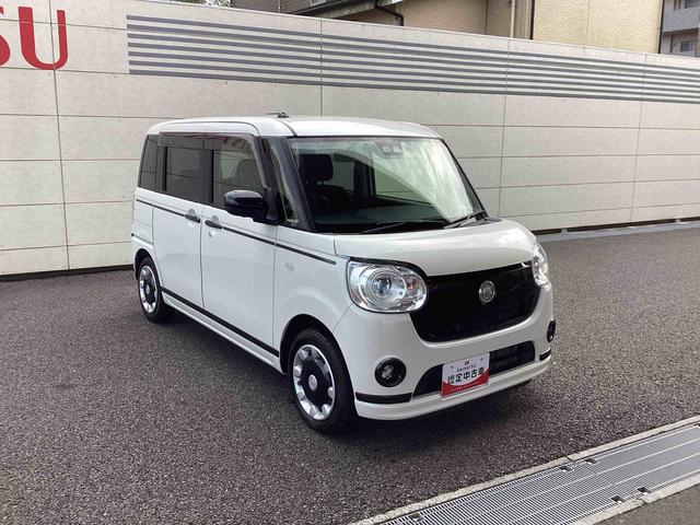 ムーヴキャンバスＧブラックアクセントＶＳ　ＳＡIIIインパネシフト　プッシュスタートスイッチ　電子カードキー　両側電動スライドドア　カーナビ　レーンキープ　オートマチックハイビーム　ＡＢＳ　ブレーキサポート（鹿児島県）の中古車