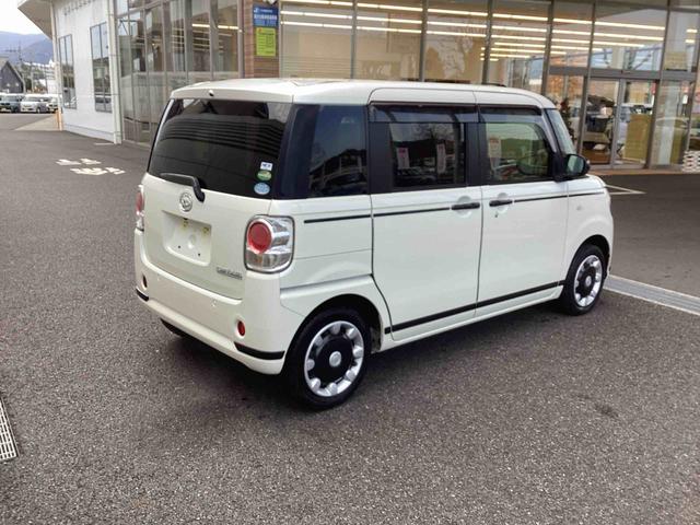 ムーヴキャンバスＧブラックアクセントＶＳ　ＳＡIIIインパネシフト　プッシュスタートスイッチ　電子カードキー　両側電動スライドドア　カーナビ　レーンキープ　オートマチックハイビーム　ＡＢＳ　ブレーキサポート（鹿児島県）の中古車