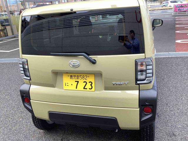 タフトＧインパネシフト　プッシュスタートスイッチ　電子カードキー　被害軽減ブレーキ　車線逸脱防止　オートマチックハイビーム　ガラスルーフ　アルミホイール　ＡＢＳ（鹿児島県）の中古車