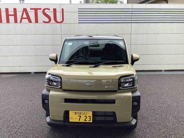 タフトＧインパネシフト　プッシュスタートスイッチ　電子カードキー　被害軽減ブレーキ　車線逸脱防止　オートマチックハイビーム　ガラスルーフ　アルミホイール　ＡＢＳ（鹿児島県）の中古車