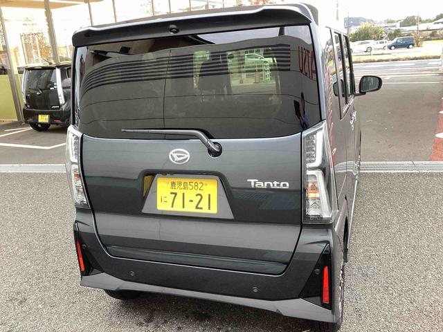 タントカスタムＸインパネシフト　プッシュスタートスイッチ　電子カードキー　電動パーキングブレーキ　カーナビ　衝突軽減ブレーキ　車線逸脱防止　アルミホイール　ＡＢＳ（鹿児島県）の中古車