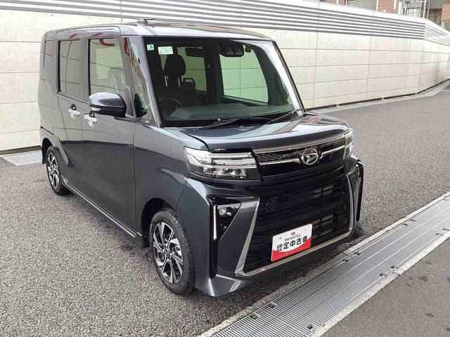 タントカスタムＸインパネシフト　プッシュスタートスイッチ　電子カードキー　電動パーキングブレーキ　カーナビ　衝突軽減ブレーキ　車線逸脱防止　アルミホイール　ＡＢＳ（鹿児島県）の中古車