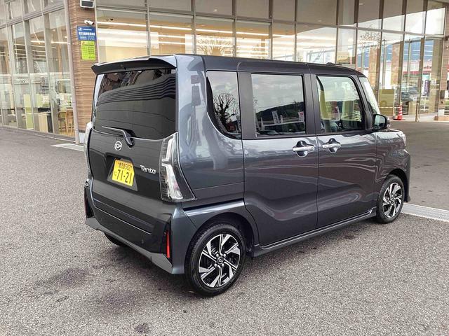 タントカスタムＸインパネシフト　プッシュスタートスイッチ　電子カードキー　電動パーキングブレーキ　カーナビ　衝突軽減ブレーキ　車線逸脱防止　アルミホイール　ＡＢＳ（鹿児島県）の中古車